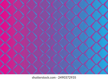 Geometric banners with crossing lines background design. Pink and sky blue colors background design vector