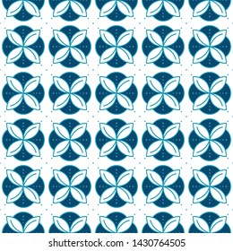 Geometric Batik Seamless Pattern 9