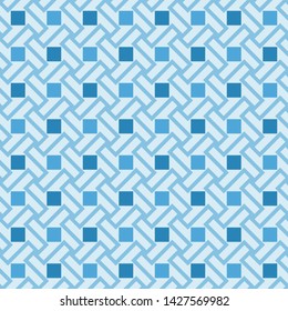 Geometric batik tiles seamless pattern, for textile, tiles, holiday decoration, fabric, cloth, gift paper, prints, decor. Vector illustration