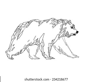 Geometric Bear 
