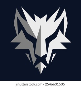 Geometric Beast Logo Sleek, Powerful, and Modern