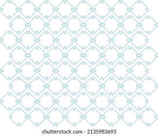 Geometric, beautiful, and stylish modern vector pattern. Simple and attractive illustration.