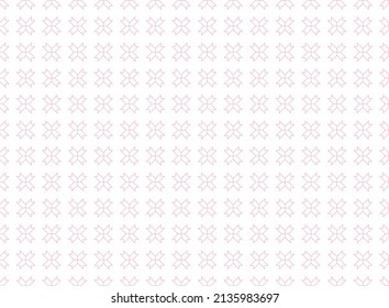 Patrón vectorial geométrico, bello y elegante moderno. Ilustración simple y atractiva.