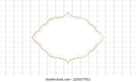 Fondo geométrico del patrón de color beige. Material vectorial.