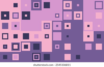 Geometric birthday texture 70s. Cool layer craft desk. Christmas ornament pixelated contemporary fabric. Artistic seamless pattern clean vector.