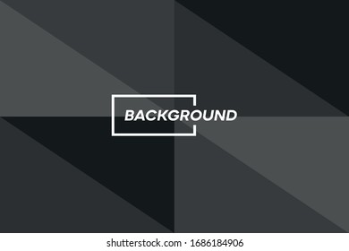 Geometric black abstract background modern design