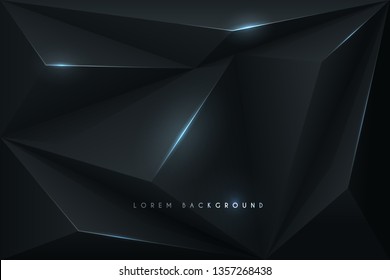Geometric black background