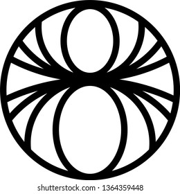 Geometric Black Symbol, Element -  Logo