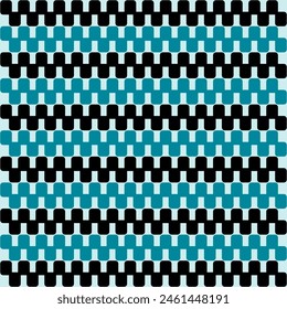 Geometrisches schwarzes Dreieck Farbe Linie Pinsel Muster Hintergrund Abstrakte Textur Kunst Print Design