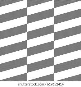 Geometric black and white background and texture vector.