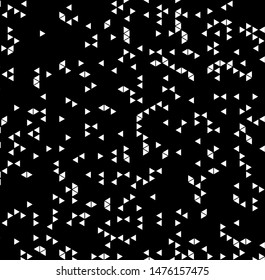 geometric black and white pattern