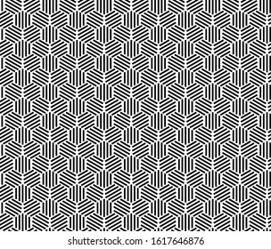 geometric black and white pattern