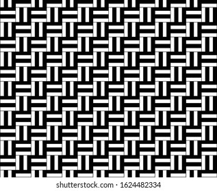 geometric black and white pattern