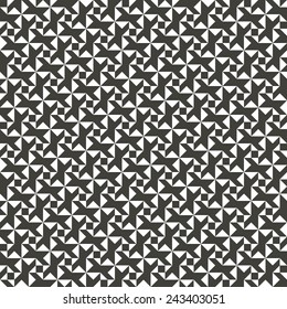 Geometric Black and White Pattern