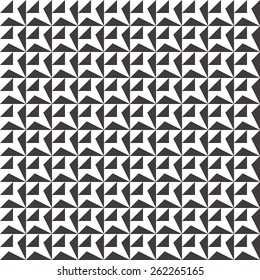 Geometric Black and White Pattern