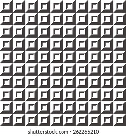 Geometric Black and White Pattern