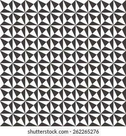 Geometric Black and White Pattern