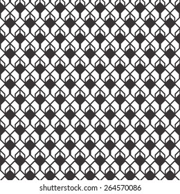 Geometric Black and White Pattern
