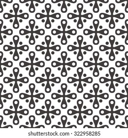 Geometric Black and White Pattern