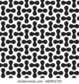 geometric black and white pattern