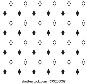 geometric black and white pattern