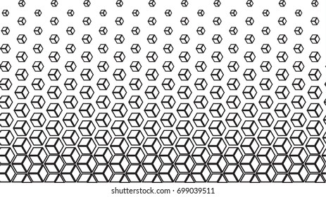 geometric black and white pattern