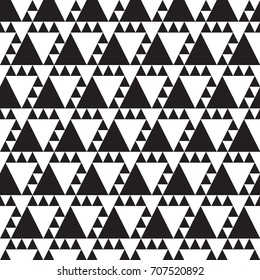 geometric black and white pattern