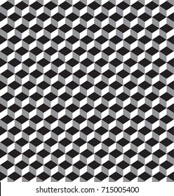 geometric black and white pattern