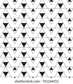 geometric black and white pattern