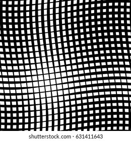Geometric black and white texture. Mesh, grid pattern of lines