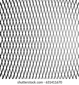 Geometric black and white texture. Mesh, grid pattern of lines