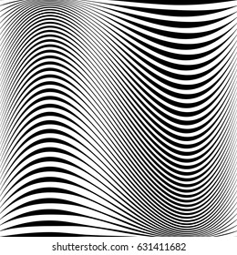 Geometric black and white texture. Mesh, grid pattern of lines