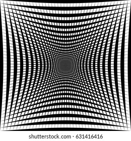Geometric black and white texture. Mesh, grid pattern of lines