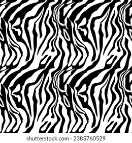 geometric black zebra line  pattern background texture background fabric design print