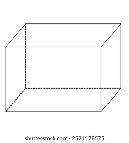 bloco geométrico preto e branco