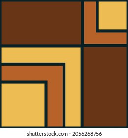 geometric block creative background design 