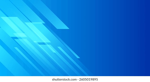 Geometric blue abstract background with dynamic shapes composition. Modern and stylish design, perfect for posters, banners, digital artwork, presentations, websites, and branding projects.