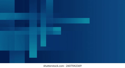 Geometric blue abstract background with dynamic shapes composition. Modern and stylish design, perfect for posters, banners, digital artwork, presentations, websites, and branding projects.