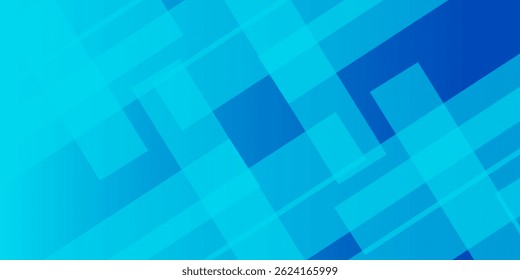 Geometric blue abstract background. Dynamic shapes composition. Cool background design for posters. Eps10 vector