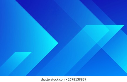 Fundo geométrico abstrato azul. Ilustração vetorial