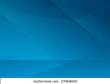 Geometric Blue Abstract Background. Vector Design Illustration EPS10