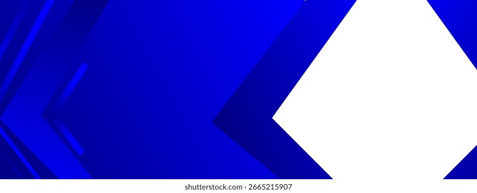 Geometric blue background design colorful