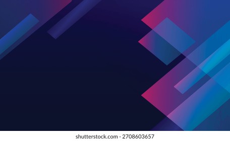 Fondo azul geométrico, Vector de Fondo de pantalla de escritorio