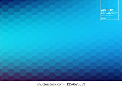 Geometric Blue Background from Octagon, for Posters, start pages, Slides. Mosaic Template for your Design, Slides, start pages, Video Intros.