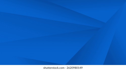 Geometric Blue Background with Subtle Lines and Overlapping Planes, Creating a Modern, Minimalist Aesthetic for Graphic Design and Digital Projects in Royal Blue Color