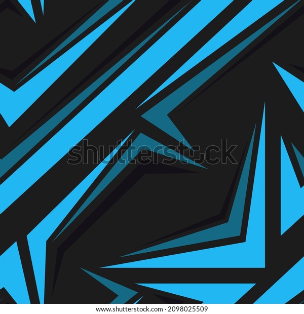 \
Geometric blue camouflage seamless pattern with mesh elements.\
Abstract modern camouflage texture background. Template for\
printing sports vinyl wrap. Vector\
illustration	