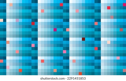 Geometric blue color background - stock illustration