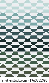 geometric blue cool water background circle design print