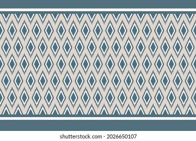 geometric blue design for fabric silk texture clothing ikat carpet wallpaper