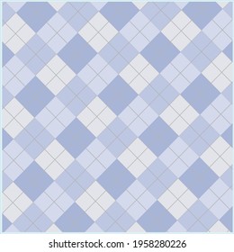 Geometric blue pattern design seamless background.